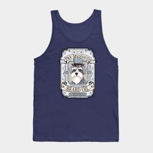 Professor McSchnauzy's Miracle Beard Oil Fun Satire Tank Top